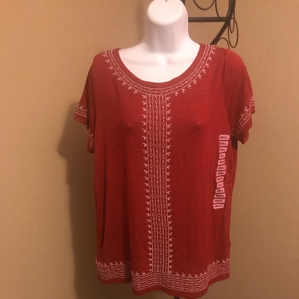 Red shirt